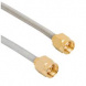 Coaxial Cable, SMA plug (straight) to SMA plug (straight), 50 Ω, 0.085" CONFORMABLE, 250 mm