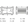 FR 105 52 160 ME Fischer Elektronik General Purpose Enclosures