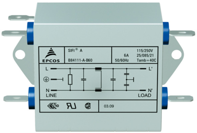 B84111F0000B030 TDK (EPCOS) Interference suppression filter Image 1