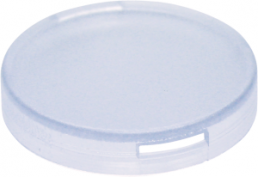 Aperture, round, Ø 16.4 mm, (H) 3.2 mm, transparent, for pushbutton switch, 5.49.259.013/1002