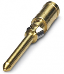 Pin contact, 0.75 mm², AWG 18, crimp connection, silver-plated, 1674914