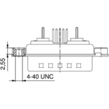 3021W1PAR76A30X CONEC D-Sub Connectors Image 2