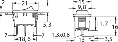 1803.5102 Marquardt Rocker Switches Image 2