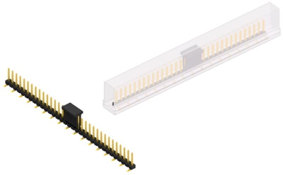 SLLP5SMD06633GBSM Fischer Elektronik PCB Connection Systems