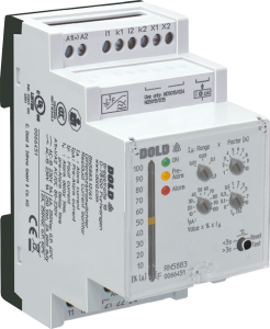 Differential current monitor, 10 mA-3 A, 0-10 s, 1 Form C (NO/NC) pre-warning, 1 Form C (NO/NC) alarm, 24 V (DC), 80 V (AC), 0066988