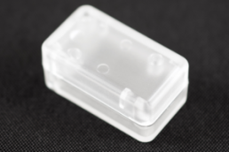 ABS miniature enclosure, (L x W x H) 35 x 20 x 15 mm, transparent, IP54, 1551ACLR