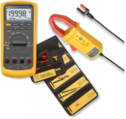 Measuring device kit 87V/I410/L215, 10 A(DC), 10 A(AC), 1000 VDC, 1000 VAC, 1 nF to 9999 μF, CAT III 1000 V, CAT IV 600 V