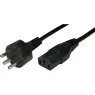 DK/3EL-H05VVF3G100-C13/2,50M SW9005 FELLER Power Cords