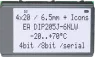 EA DIP205J-6NLW DISPLAY VISIONS LED-Modules