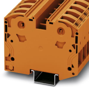 High current terminal, plug-in connection, 2.5-35 mm², 1 pole, 125 A, 8 kV, orange, 3212095