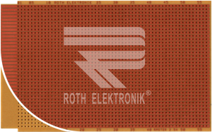 Prototyping board, RE523-HP, 100 x 160 mm, laminated paper
