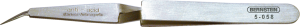 ESD SMD tweezers, uninsulated, antimagnetic, special steel, 120 mm, 5-058