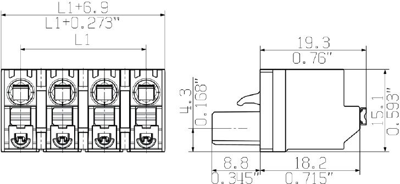 1043830000 Weidmüller PCB Connection Systems Image 3