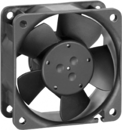 DC axial fan, 12 V, 60 x 60 x 25 mm, 35 m³/h, 28 dB, Slide bearing, ebm-papst, 612 NGMI