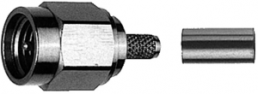 SMA plug 50 Ω, RG-188A/U, RG-174/U, KX-3B, RG-316/U, KX-22A, solder/crimp connection, straight, 100027631
