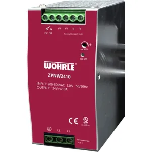 ZPNW2410 WÖHRLE DIN Rail Power Supplies