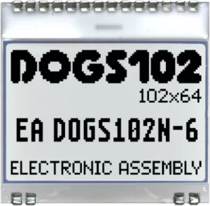 EA DOGS102N-6 DISPLAY VISIONS LED-Modules