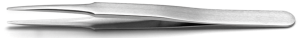 Precision tweezers, uninsulated, antimagnetic, High strength alloy, 120 mm, 2A.NC.0