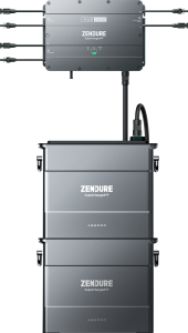Zendure SolarFlow2000 set with 2 x AB200048V / 80Ah / 3,840Wh