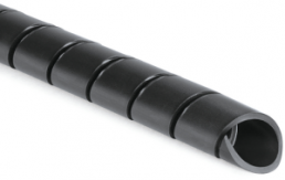 Spiral hose, 10-100 mm, black, 1 m, 161-41201