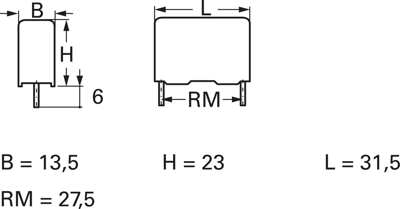B32934B3155M000 TDK (EPCOS) Film Capacitors Image 2