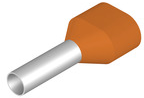 Insulated Wire end ferrule, 4.0 mm², 22 mm/12 mm long, orange, 9018590000