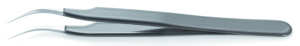 ESD tweezers, uninsulated, antimagnetic, Epoxy coating, 120 mm, 7.SA.NE.6