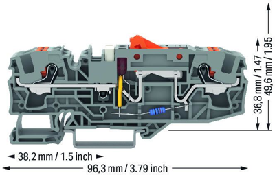 2206-1671/1000-850 WAGO Series Terminals Image 3