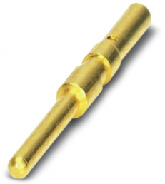 Pin contact, 0.08-0.34 mm², AWG 28-22, crimp connection, gold-plated, 1452356