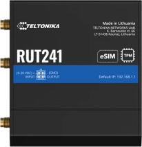 RUT241ESIM TELTONIKA NETWORKS UAB Servers, Routers Image 3