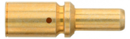 Pin contact, 10 mm², AWG 8, crimp connection, gold-plated, 09112006114