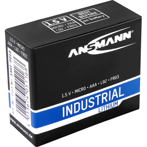1501-0010 Ansmann Round Cells, 9V Blocks Image 3