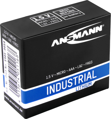 1501-0010 Ansmann Round Cells, 9V Blocks Image 3
