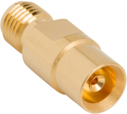 Coaxial adapter, 50 Ω, SMA socket to AFI socket, straight, APH-SMAF-AFIF