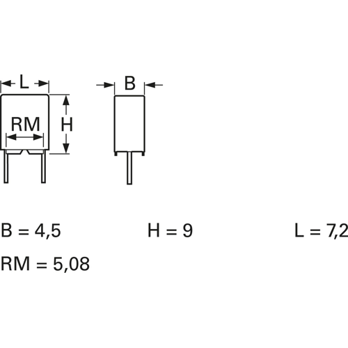 BFC237085334 Vishay Film Capacitors Image 2