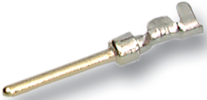 Pin contact, AWG 26-24, crimp connection, 34614.1