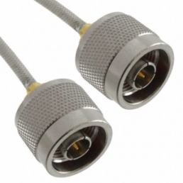 Coaxial Cable, N plug (straight) to N plug (straight), 50 Ω, 0.141" CONFORMABLE, 229 mm, 175101-R2-09.00