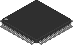 C166SV2 microcontroller, 16/32 bit, 66 MHz, LQFP-100, XC226796F66LACKXUMA1
