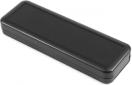 ABS handheld enclosure, (L x W x H) 150 x 50 x 22 mm, black (RAL 9005), IP54, 1552C5BK