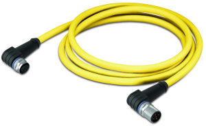 TPU System bus cable, Cat 5e, 5-wire, 0.14 mm², AWG 26-7, yellow, 756-1306/060-003