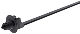 Cable tie outside serrated, polyamide, (L x W) 161.4 x 4.7 mm, bundle-Ø 1 to 35 mm, black, -40 to 105 °C