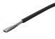 FEP-Stranded wire, high flexible, 0.5 mm², AWG 20, black, outer Ø 1.6 mm