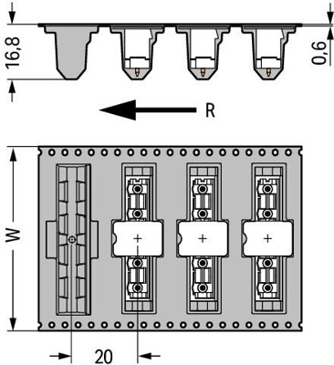 231-235/001-000/105-604/997-407 WAGO PCB Connection Systems Image 3