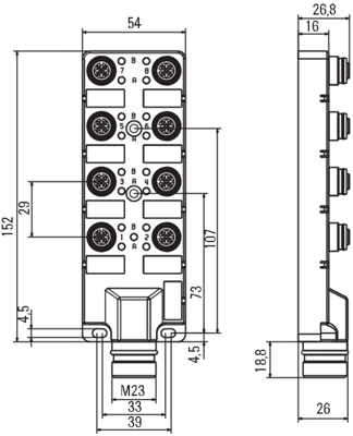 1859120000 Weidmüller Sensor-Actuator Distribution Boxes Image 2