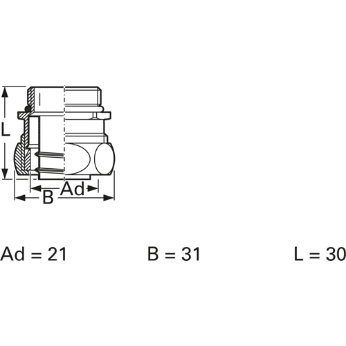 15010128016 Flexa Hose Fittings Image 2