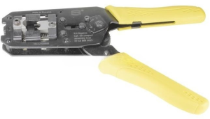 Crimping pliers for modular plug RJ45, AWG 24-7, Harting, 09458000530
