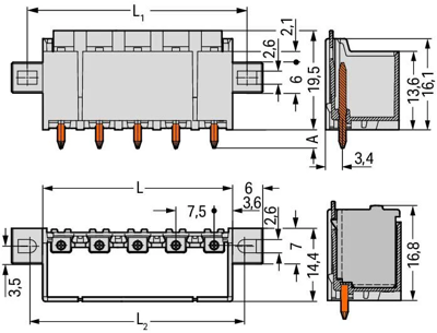 2092-3404/205-000 WAGO PCB Connection Systems Image 2