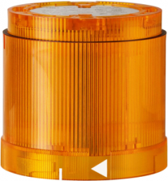 Xenon flash light element, Ø 70 mm, yellow, 230 VAC, IP54