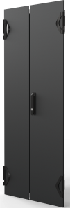 Varistar CP Double Steel Door, Plain, 3-PointLocking, RAL 7021, 29 U, 1400H, 600W