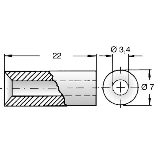 005.97.822 Ettinger Spacer Bolts Image 2